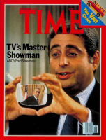 Fred Silverman on the cover of Time Magazine in 1977 (image from Answers.com)